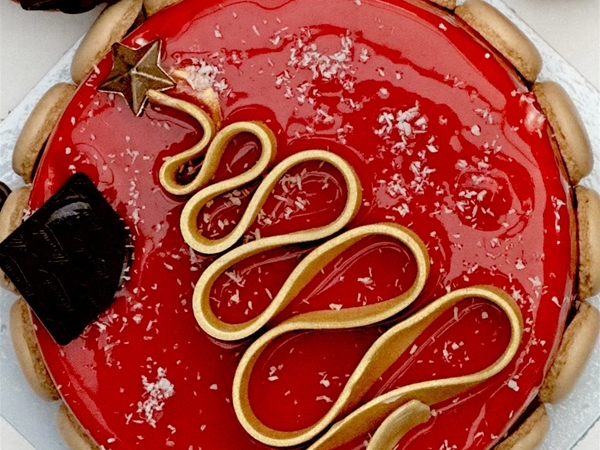 framboos lemoncurd taartje