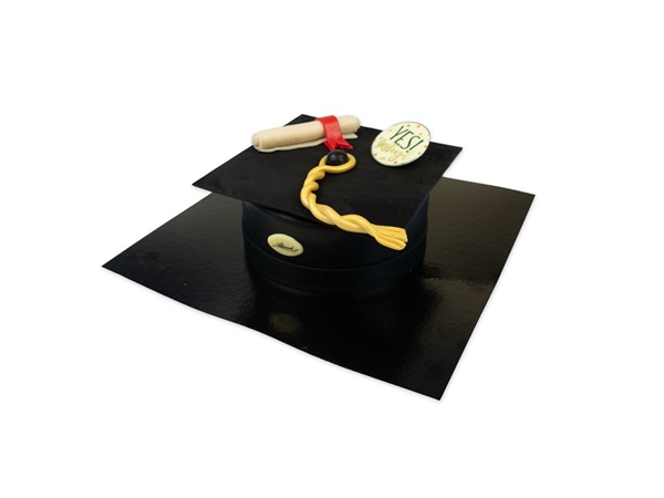 Bachelor's hoed taartje